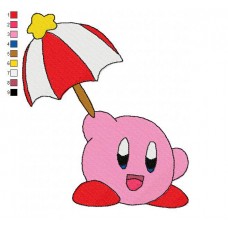 Kirby 11 Embroidery Design